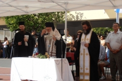 Τελετή αγιασμού 2012