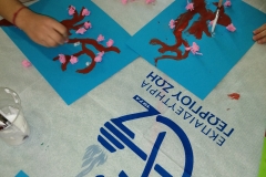 Η αμυγδαλιά ενέπνευσε εικαστικά τους μικρούς καλλιτέχνες του Νηπιαγωγείου μας (2)